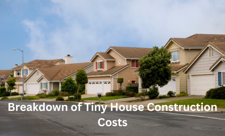 Breakdown of Tiny House Construction Costs