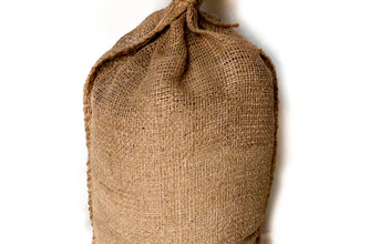 Jute Sack and a Burlap Sack