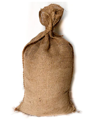 Jute Sack and a Burlap Sack